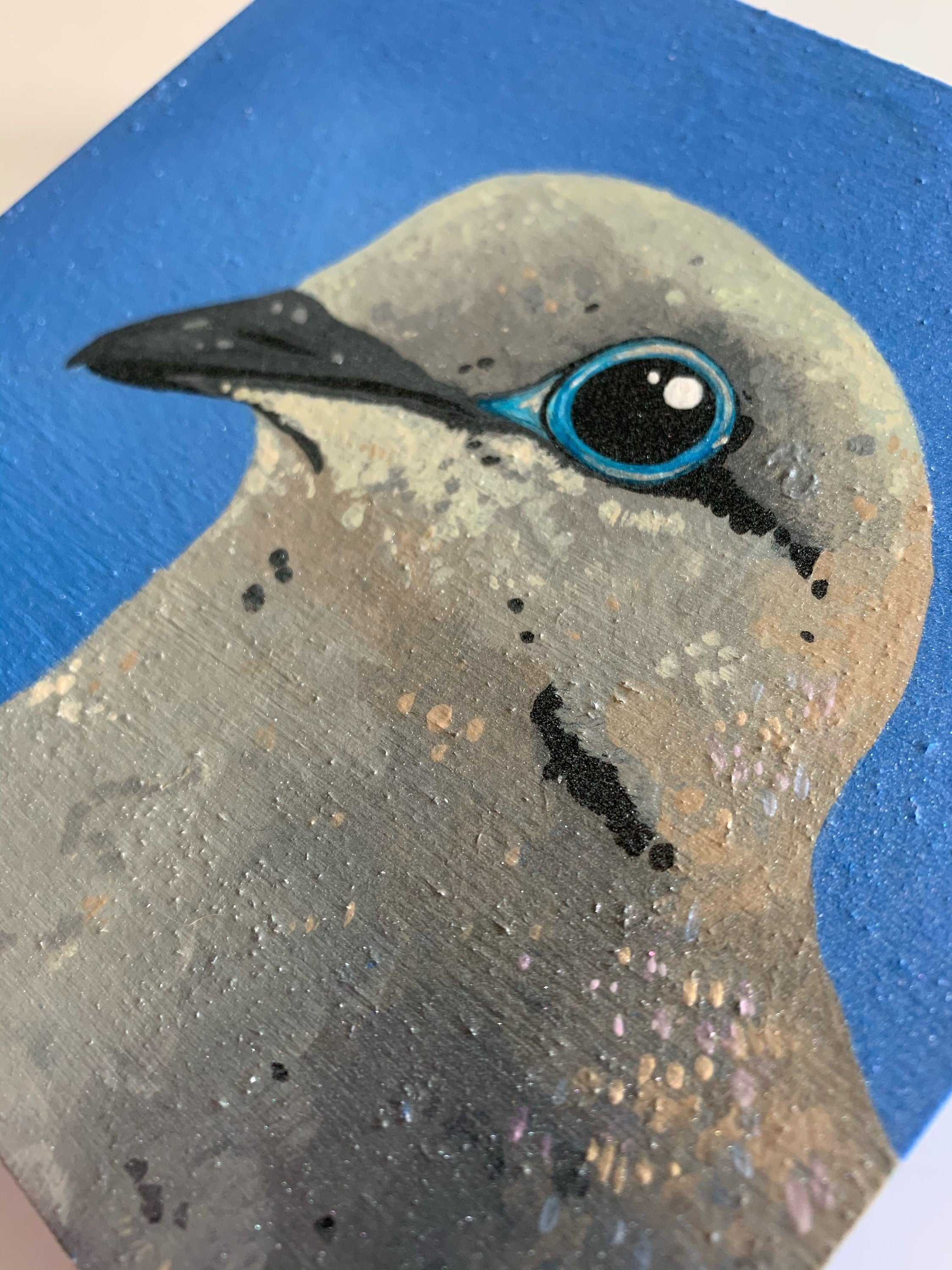 Daily Pearl: SATURDAY Mourning Dove Original Painting