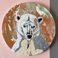 Polar BEAR original painting from the FIRST SNOW series